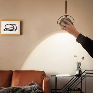 Lámpara Colgante de Estilo Nórdico Minimalista para Dormitorio, Lámpara de Diseño Creativa con Altura Ajustable, Fondo de Pared para Lámpara Colgante - Product Image 3