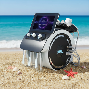 Appareil de soin du visage Hydra-Dermabrasion Hydro-Oxygène 6 en 1 - Éliminateur de points noirs, exfoliant pour la peau, nettoyage du visage, soin naturel anti-âge - Product Image 1