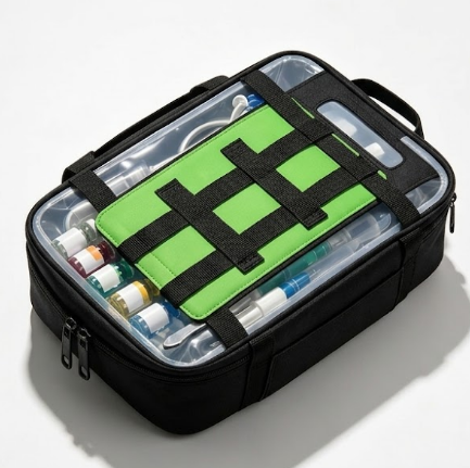 BSCI Factory's Best-selling Medicine Storage Multi-layer Medicine Bottle Storage Bag - Portable Outdoor Family First Aid Kit
