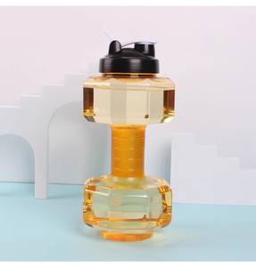 Plaque de poids portable Gym Fitness Haltère Bouteille remplie d'eau Bouteille d'eau 2,2 L Haltère - Product Image 3