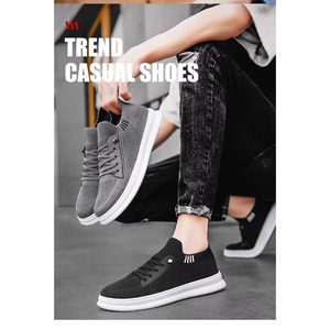 Chaussures de sport décontractées pour hommes en maille respirante, à lacets, semelle souple en PVC, idéales pour l'automne – Vente en gros fabricant - Product Image 5