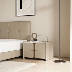 <span class=keywords><strong>Comodino</strong></span> Moderno Rockboard 2025 Nuovo Modello con 2 Cassetti, Ecologico e Durevole, <span class=keywords><strong>per</strong></span> Camera da Letto e <span class=keywords><strong>Cameretta</strong></span> - Product Image 2