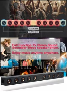 D90 Meilleure barre de son pour téléviseur, enceinte de fête, son puissant, enceinte Bluetooth en bois, enceinte tour, système de cinéma maison - Product Image 5