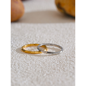 JINYOU 6388 Hot Selling Metal Finger <strong>Ring</strong> PVD 18K Gold Plated Stainless Steel Waterproof <strong>Thin</strong> <strong>Ring</strong> for Women Trendy Jewelry Gift - Product Image 2