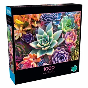 500 1000 2000 Piece Jigsaw Puzzle Puzzle Fabricante Atacado Personalizado Em Branco