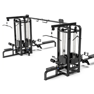Machine de musculation commerciale en acier inoxydable, équipement d'entraînement de force intégré, système de câbles multifonctionnel 4/5/<span class=keywords><strong>7</strong></span>/8 stations - Product Image 2