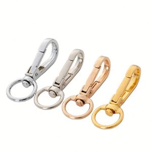 DIY Jewelry Accessories Keychains Handbags Luggage Clutches Hardware 5-Prong Dog <b>Clips</b> Small Plate Buckles <b>Hook</b>-And-Loop Key - Product Image 2