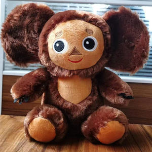 Peluche Cheburashka avec grandes oreilles, animal en peluche pour le récit d'histoires parent-enfant, jeu de rôle, compagnon de confort pour l'heure du <span class=keywords><strong>coucher</strong></span> des enfants, cadeau - Product Image 4