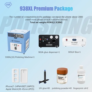 Tbk 938 cộng với máy đánh bóng kính điện thoại di động hiệu quả cao làm cho màn hình điện thoại của bạn trông như mới - Product Image 3