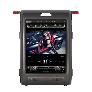 KiriNavi Écran Vertical Style Tesla android 10.0 12.1 "autoradio dvd de voiture à écran tactile pour ford f150 navigation gps
