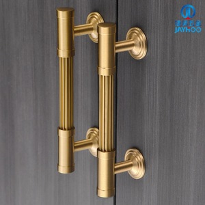 Jayhoo <b>Brass</b> Cabinet <b>Pulls</b> Bar Shape 6827 Scandinavian Style Wardrobe <b>Drawer</b> Handle Durable Modular Installation - Product Image 2