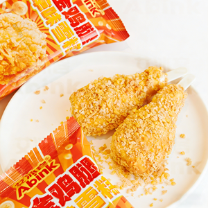 <span class=keywords><strong>Helado</strong></span> con Forma de Pierna de Pollo <span class=keywords><strong>Frito</strong></span> 3D, 70g, Producto Nuevo, Snacks Exóticos, Venta al Por Mayor OEM - Product Image 3