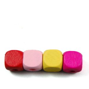 Venta al por mayor 12mm 100 Uds cuentas de cubo de <span class=keywords><strong>colores</strong></span> mezclados teñido colorido bolso de <span class=keywords><strong>madera</strong></span> Opp pendientes de <span class=keywords><strong>madera</strong></span> 20 bolsas <span class=keywords><strong>bolas</strong></span> de joyería de <span class=keywords><strong>madera</strong></span> 15mm <span class=keywords><strong>Colores</strong></span> - Product Image 4