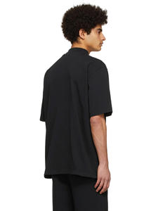 Boxy Hp260 Custom Baju Kaos Turtle Neck Heavy Weight <b>T</b>-<b>shirts</b> Mock Neck <b>Turtleneck</b> <b>T</b> <b>Shirts</b> for <b>Men</b> Casual Adults Print Pattern - Product Image 5