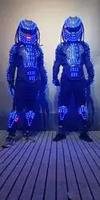 2023 nouvel arrivage costume de robot led lumineux en couleurs robot personnalisé led télécommande costume de robot led