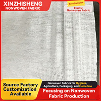 Tissu non tissé élastique personnalisable pour la protection des ceintures de couche et la hémostase textile domestique, tissu non tissé spécial à forte résistance à la traction