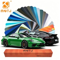 Película Protectora de TPU Premium Color Verde Lagarto Cristalino, Resistente al Amarilleo, Autoadhesiva, Sin Burbujas, para Todos los Modelos de Autos con Estilo