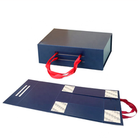 Caja de Regalo Premium para Corbatas de Talla Grande |   Elegante Funda Magnética Plegable |   Empaque Ecológico Plegable para Ropa y Zapatos