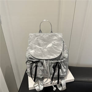 Mochilas de Viaje Sencillas para Mujer, Estilo Y2K, Mochila de Nailon para Mujer, Bolsos de Viaje de Gran Capacidad - Product Image 2