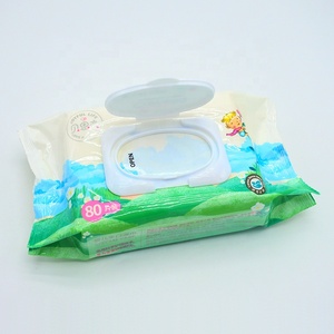 Échantillon gratuit de lingettes pour bébé lingettes biodégradables non parfumées serviette pour bébé lingettes humides pour nouveau-né - Product Image 3