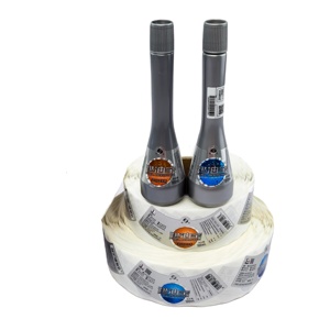 สติกเกอร์กันน้ำแบบม้วนฉลากบรรจุภัณฑ์แบบปรับแต่งได้สำหรับล้างรถขวดน้ำยาทำความสะอาดรถยนต์พลาสติก - Product Image 1