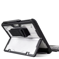 Funda Antigolpes con Correa de Mano y Hombro para Microsoft Surface Pro y Go 8/9/10 (Certificada para Protección Contra Caídas)