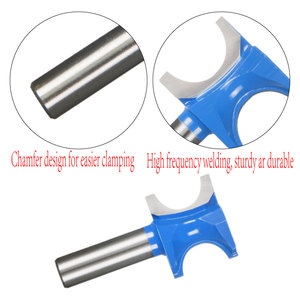 Một Nửa Vòng bên Bộ định tuyến bit bit Bộ định tuyến phay cắt CNC Bộ định tuyến bit cho gỗ cacbua rắn cuối nhà máy sắc nét và chống mài mòn - Product Image 4