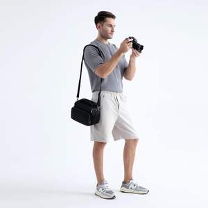 Échantillon gratuit Sac pour appareil photo professionnel DSLR/SLR/sans miroir avec support pour trépied et compartiment pour drone/ordinateur portable, étanche - Product Image 2