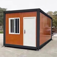 Casa Contenedor Modular Prefabricada de Acero de Tamaño Personalizado 20ft 40ft, Moderna, Impermeable, Ensamblada, Casa Pequeña para Uso en Parques y Exteriores