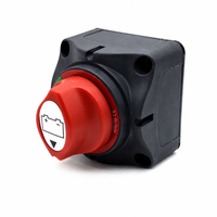 Interrupteur de déconnexion de batterie 12V 24V 48V rotatif robuste, coupe-circuit principal 300A avec marche/arrêt pour bateau, camping-car, camion, marine