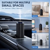 Diffuseur d'arômes de voiture électrique portable professionnel 20ML sans eau GAS-60N, diffuseur de parfum en métal pour voiture, bureau, hôtel