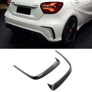 Garniture d'aération de pare-chocs arrière en fibre de carbone A45 pour Mercedes Benz Classe A <span class=keywords><strong>W176</strong></span> <span class=keywords><strong>Sport</strong></span> A200 <span class=keywords><strong>A250</strong></span> - Product Image 1