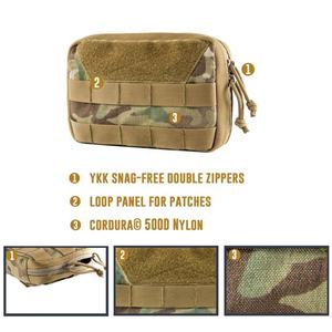 Large Admin Utility Tool Pouch Tactical Molle <b>Accessories</b> Waist Belt Pouch Bag Multi-Purpose Made of Durable Polyester Nylon - Product Image 3