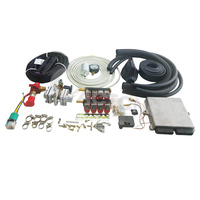 Kit ACT Cng V8 Autogaz, kit complet pour voiture, injection séquentielle, système multipoints, 8 cylindres, haute qualité