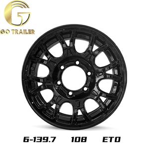 Jantes de remorque de yacht et <span class=keywords><strong>caravane</strong></span> 15 pouces en alliage d'aluminium à valeur zéro pour modification automobile ET0 - Product Image 4