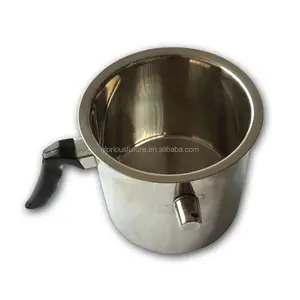 3L Double Boiler with lid Candle Wax Melter Presto Pot for Melting Soy Wax and Cosmetics Soaps Candle Making DIY
