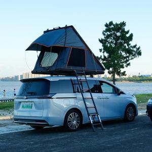 2 Person Lightweight Waterproof Uv Resistant Camping Hard with <b>a</b> Ladder Roof Top <b>Tents</b> for Cars - Product Image 1