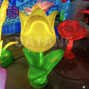 Luces LED Decorativas con Diseño de Flores de Fantasía, Resistentes al Agua IP65, Colores Personalizables para Parques al Aire Libre y Jardines Residenciales, Diseño Duradero - Product Image 5