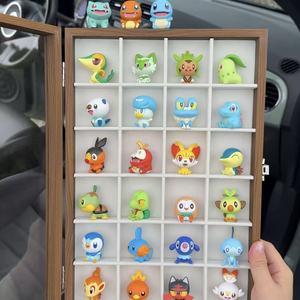 Série <span class=keywords><strong>Pikachu</strong></span> : Boîte Mystère Complète (8 Figurines) – Figurines de Dessins Animés Mignons pour Décoration de Bureau, Cadeau, Stock pour Revendeurs - Product Image 3