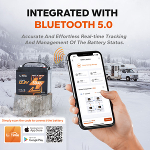 Motor de Arrastre con Batería de Litio LiFePO4 de 12V 50Ah y Monitoreo por App Bluetooth para Botes de Pesca, Kayaks y Embarcaciones Marinas Pequeñas <span class=keywords><strong>TM</strong></span> - Product Image 4
