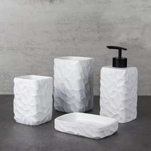 ชุดห้องน้ำสุดหรู คุณภาพสูง ผลิตตามสั่ง ดีไซน์ทันสมัย ทำความสะอาดง่าย รับผลิตแบบ OEM สำหรับโรงแรมและใช้ในบ้าน - Product Image 4