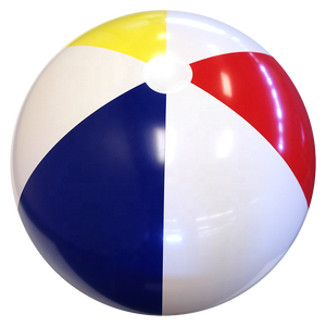 Jumbo Đầy Màu Sắc PVC 100cm <span class=keywords><strong>Inflatable</strong></span> Bóng Bãi Biển Đối Với Khuyến Mãi - Product Image 2