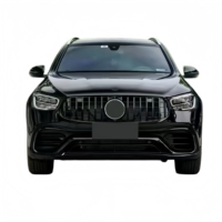 Body Kit Bumper Depan & Belakang Berkualitas Tinggi untuk Mercedes GLC W253 Upgrade ke AMG GLC63, Presisi Pas Tanpa Kerusakan Saat Pemasangan