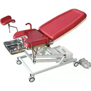 Mesa de operaciones ginecológicas eléctrica Sheng De Yi Liao de acero inoxidable, cama de examen multifuncional para uso clínico. - Product Image 5