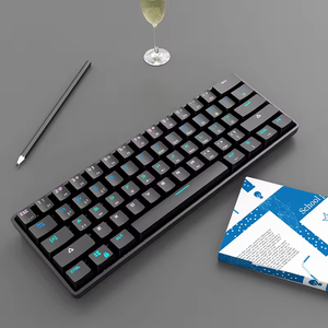 New Cherry Kailh 61-Key USB Type-C Mechanical Gaming <b>Keyboard</b> with RGB Backlight for Desktop - Product Image 1