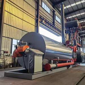 Caldera de gas montada sobre patines Automática Industrial Yongxing 2T 4ton estructura de tres pasos baja contaminación para fábricas de alimentos - Product Image 6