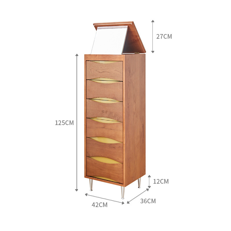 Couleur bois de cerisier orange