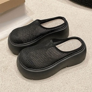 <b>Spring</b> Autumn New Style Women's Platform Outdoor Slip-On High Heeled Thick Soled Fashionable Ankle Length Short <b>Boots</b> - Product Image 5