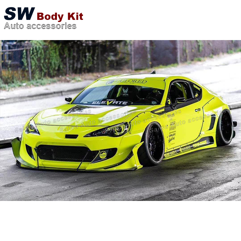 V3ロケットバニースタイルワイドボディGT86ボディキットトヨタ