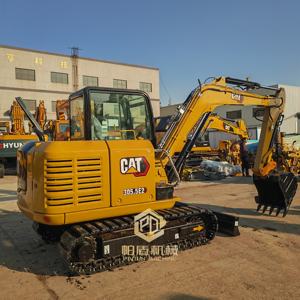 Mini-excavatrice sur chenilles hydraulique Caterpillar CAT305.5E2 d'occasion, d'origine japonaise, 5,5 tonnes, faible nombre d'heures de travail, prix bas, en vente - Product Image 2